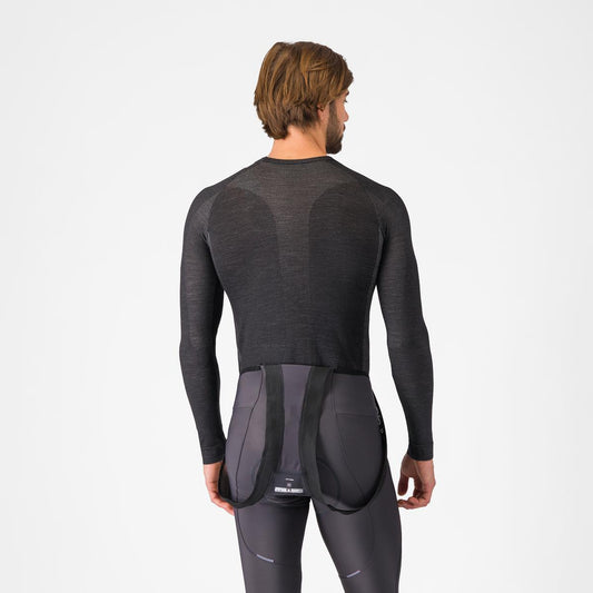 CASTELLI MERINO SEAMLESS BASELAYER BLACK