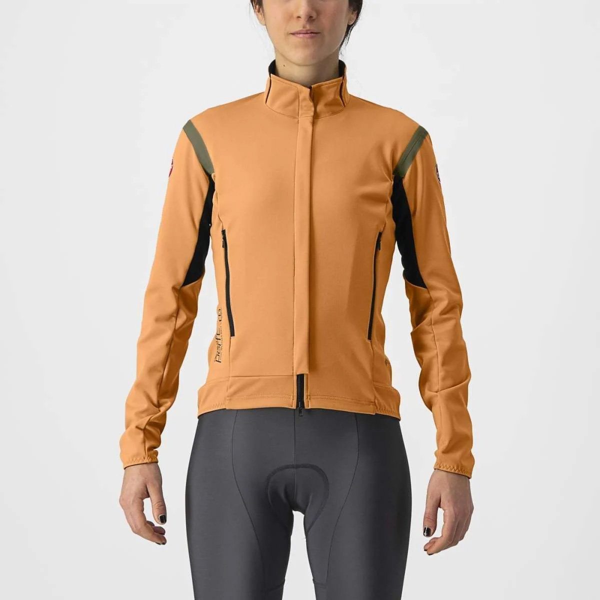 CASTELLI PERFETTO RoS 2 WOMENS JACKET MELON/MILITARY GREEN