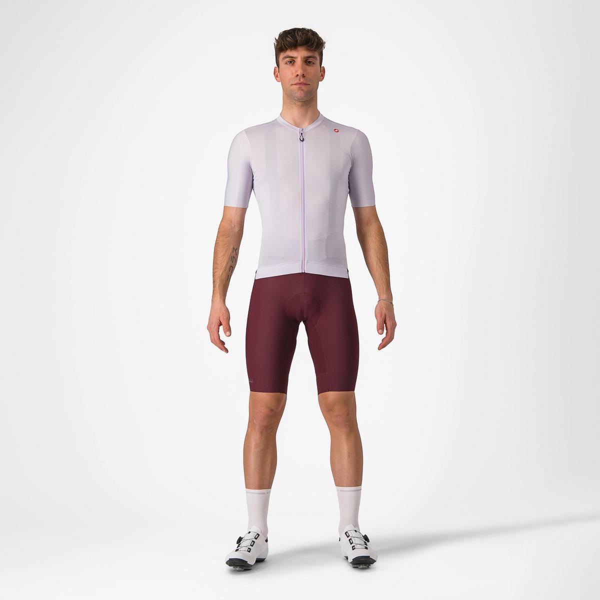 CASTELLI ESPRESSO JERSEY PURPLE MIST/DARK GRAY
