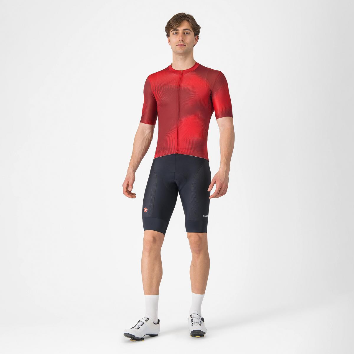 CASTELLI VORTICE JERSEY RED/RICH RED