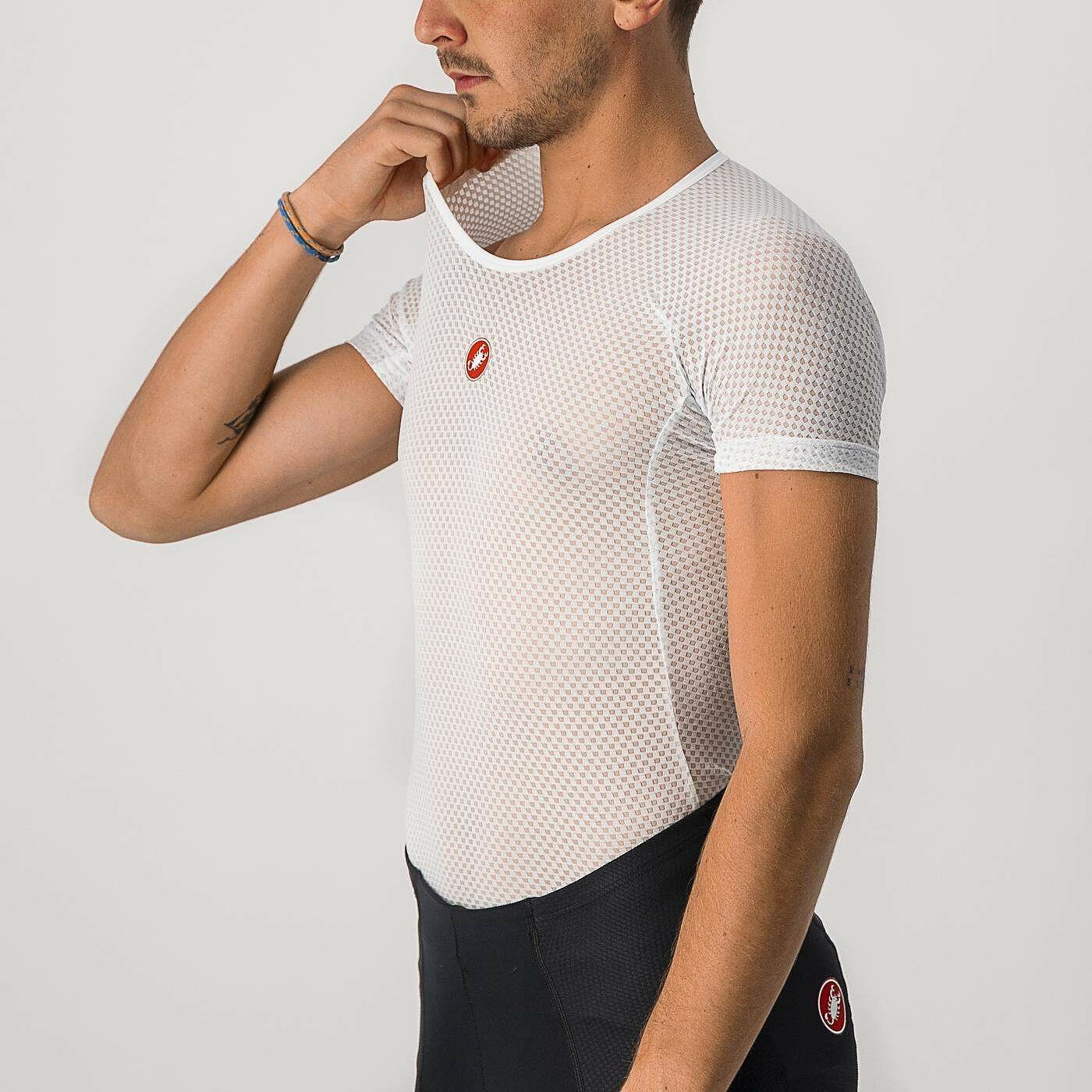 CASTELLI PRO ISSUE SHORT SLEEVE WHITE