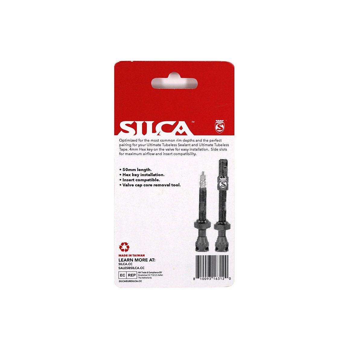 SILCA ULTIMATE TUBELESS VALVES