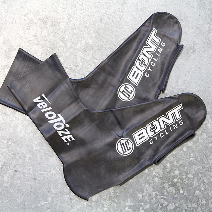 VELOTOZE SHOECOVER TALL BLACK BONT LOGO