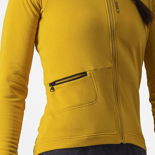 CASTELLI UNLIMITED TRAIL WOMENS JERSEY GOLDENROD/DARK GRAY