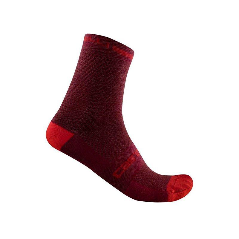 CASTELLI SUPERLEGGERA T 12 SOCKS BORDEAUX