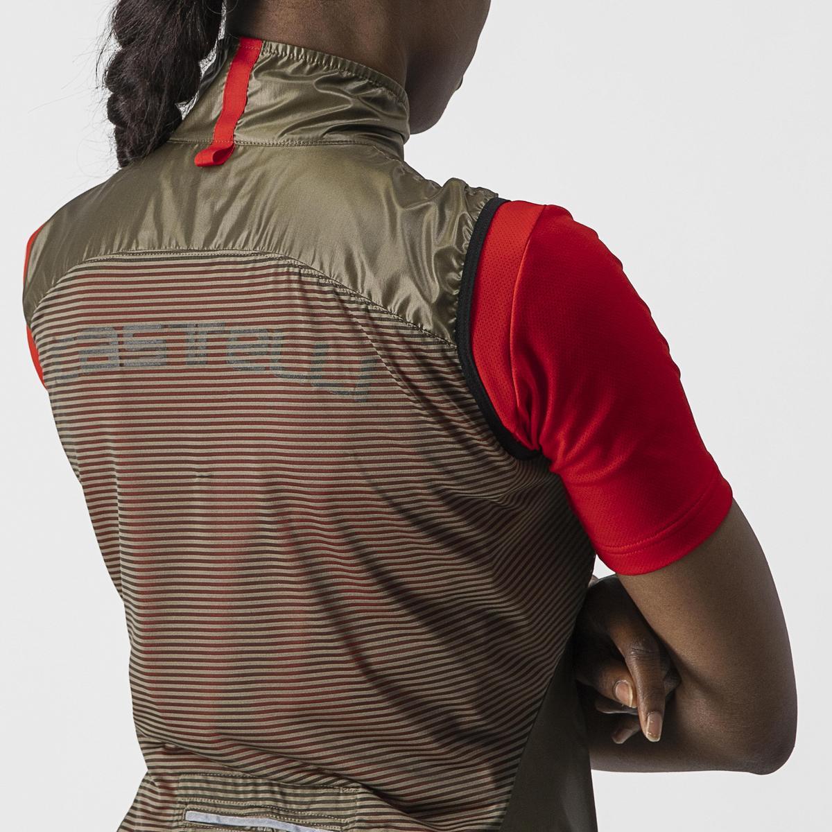 CASTELLI ARIA W VEST MOSS BROWN