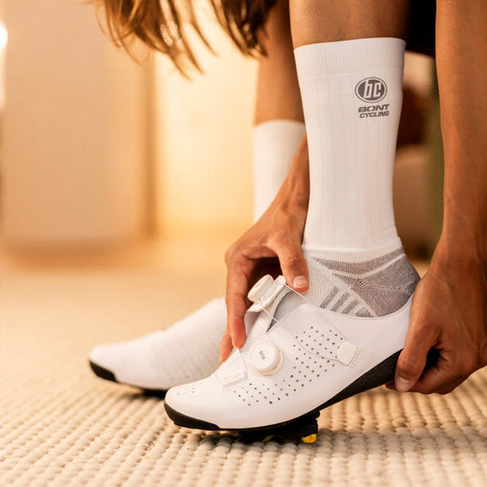BONT AERO SOKZ WHITE
