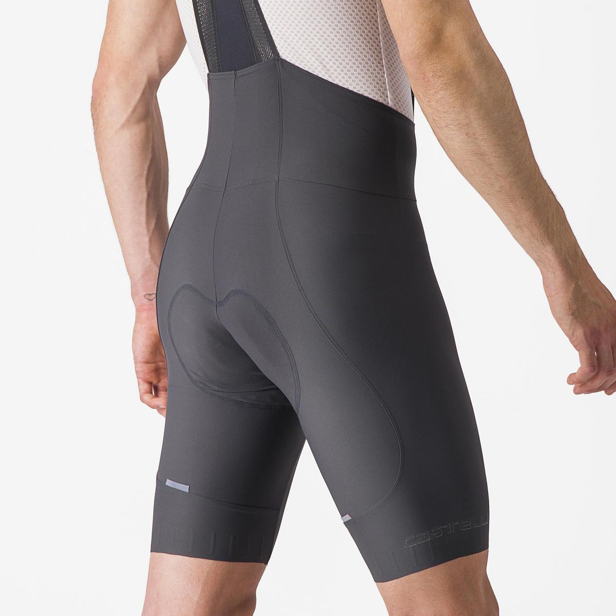 CASTELLI ESPRESSO BIBSHORT DARK GRAY