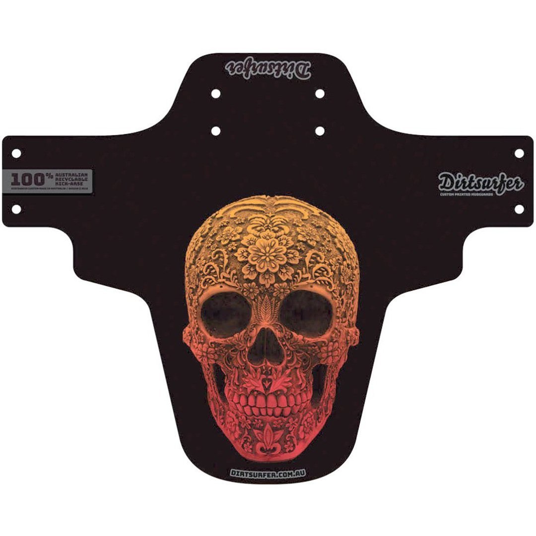DIRTSURFER MUDGUARD - CARVED SKULL