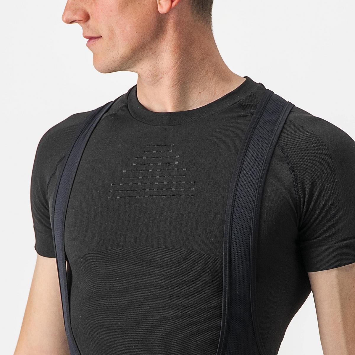 CASTELLI CORE SEAMLESS BASE LAYER SS BLACK