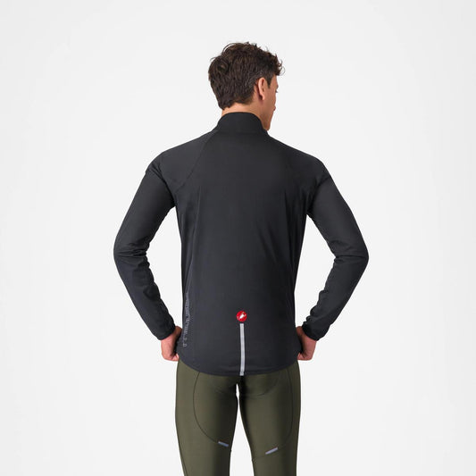 CASTELLI EMERGENCY 3 RAIN JACKET LIGHT BLACK