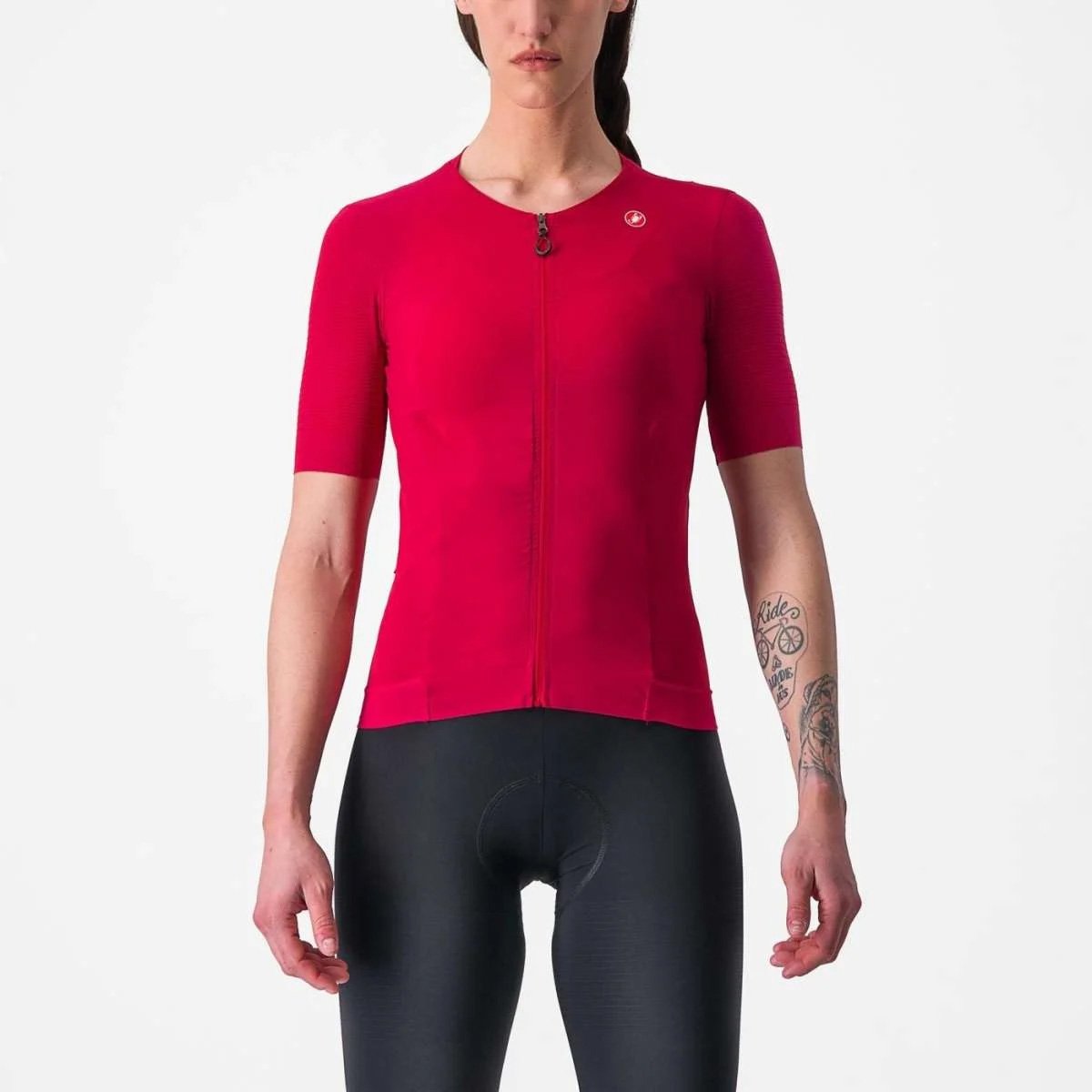 CASTELLI PREMIO WOMENS JERSEY PERSIAN RED