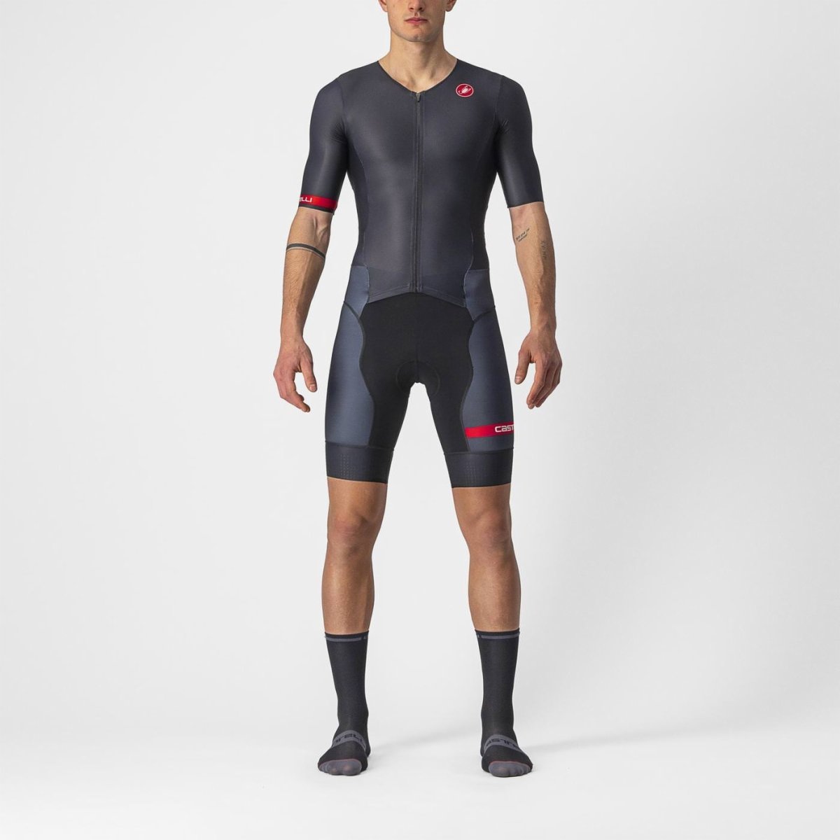 CASTELLI FREE SANREMO 2 SUIT SHORT SLEEVE BLACK