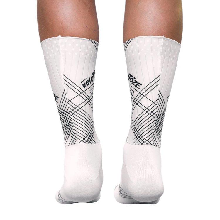 VELOTOZE AERO SOCK - WHITE