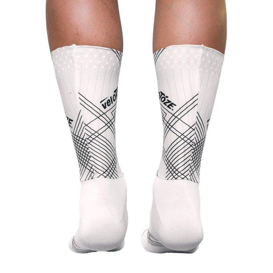 VELOTOZE AERO SOCK - WHITE