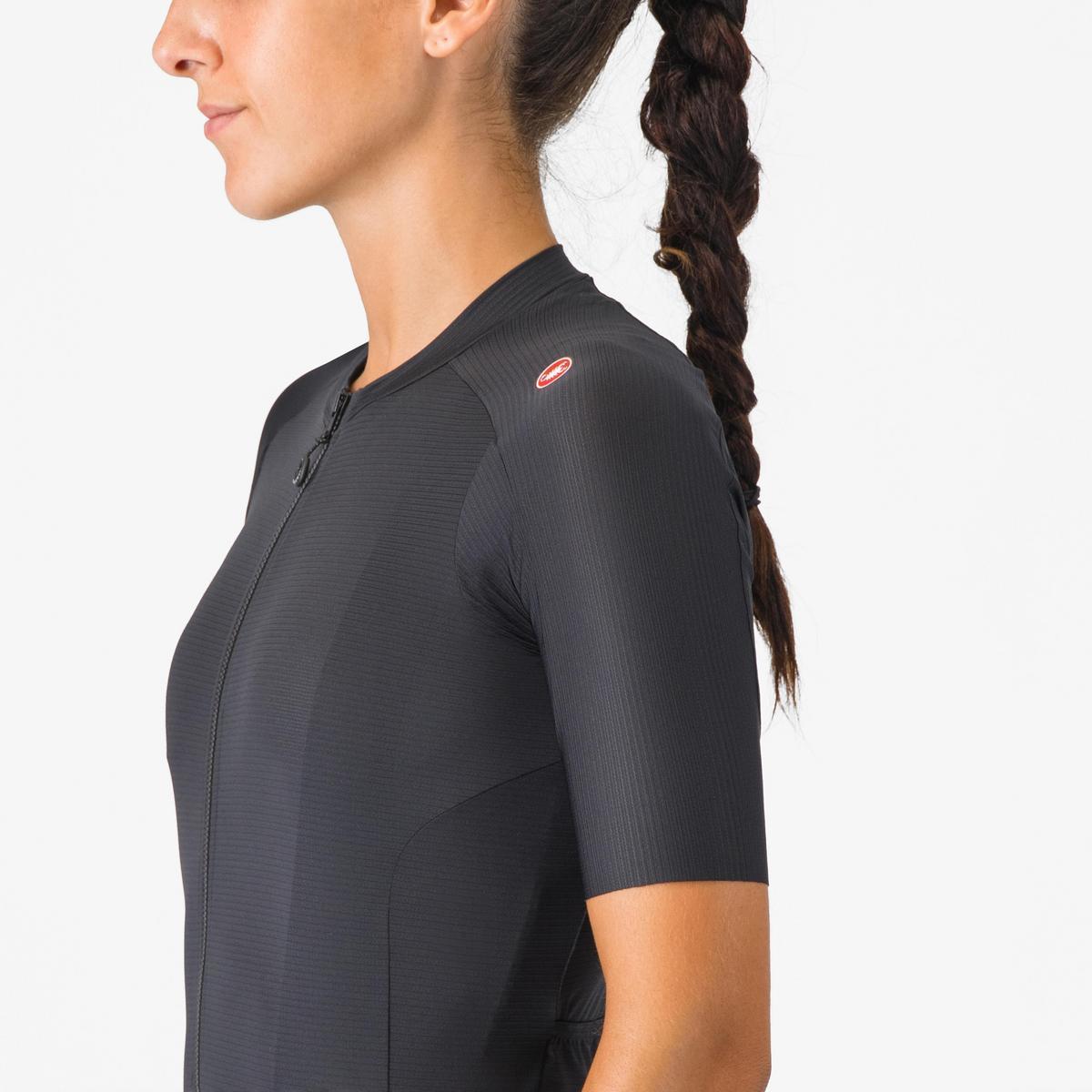 CASTELLI ESPRESSO W JERSEY LIGHT BLACK