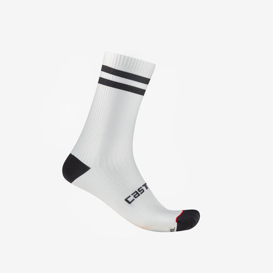 CASTELLI ORIGINALE 18 SOCK WHITE/BLACK