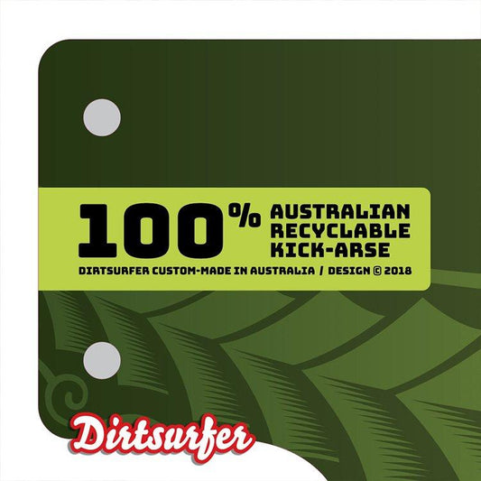 DIRTSURFER MUDGUARD - TIKI GREEN