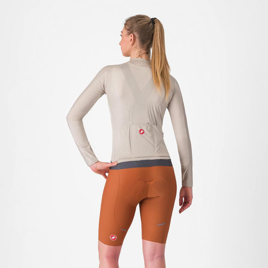 CASTELLI ESPRESSO WOMENS DT BIBSHORT MOCHA