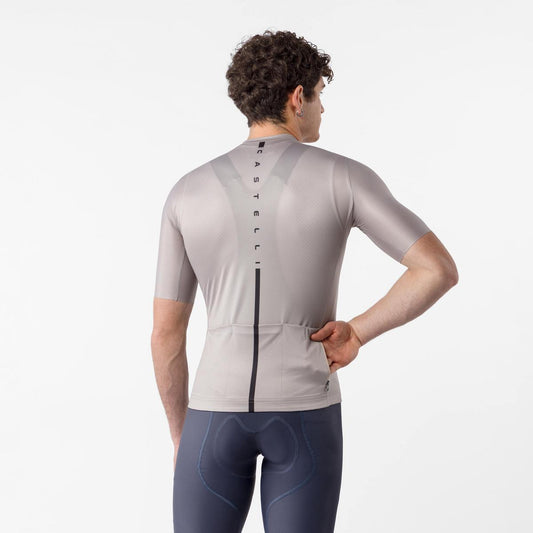 CASTELLI DRITTONE LOGO JERSEY CLAY/BELGIAN BLUE