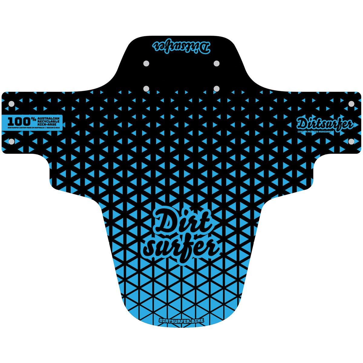 DIRTSURFER MUDGUARD - SPEEDGRID BLUE