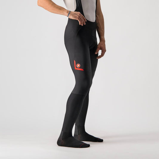 CASTELLI VELOCISSIMO 5 BIBTIGHT BLACK/RED REFLEX