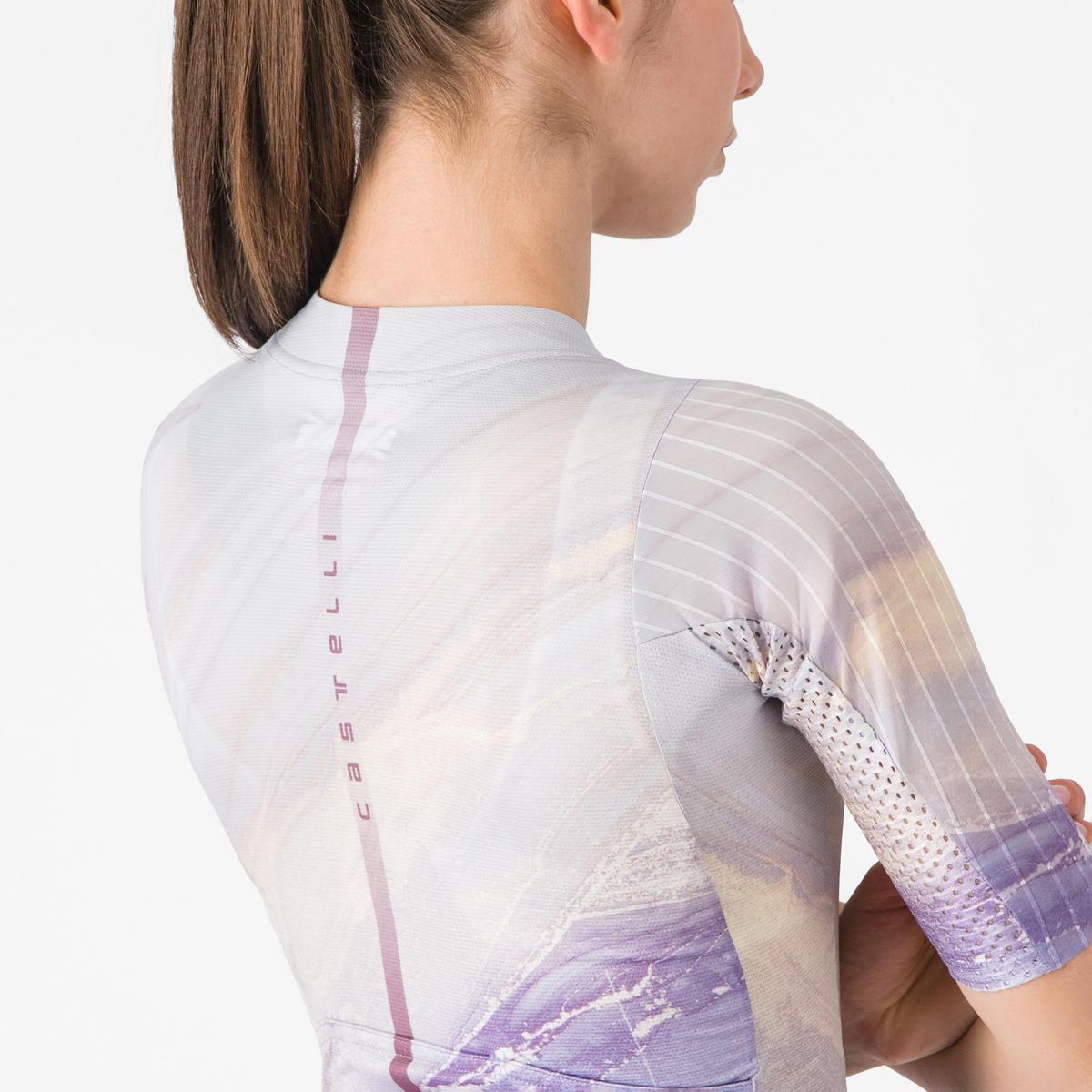 CASTELLI AERO PRO 8S W JERSEY MULTICOLOR PURPLE