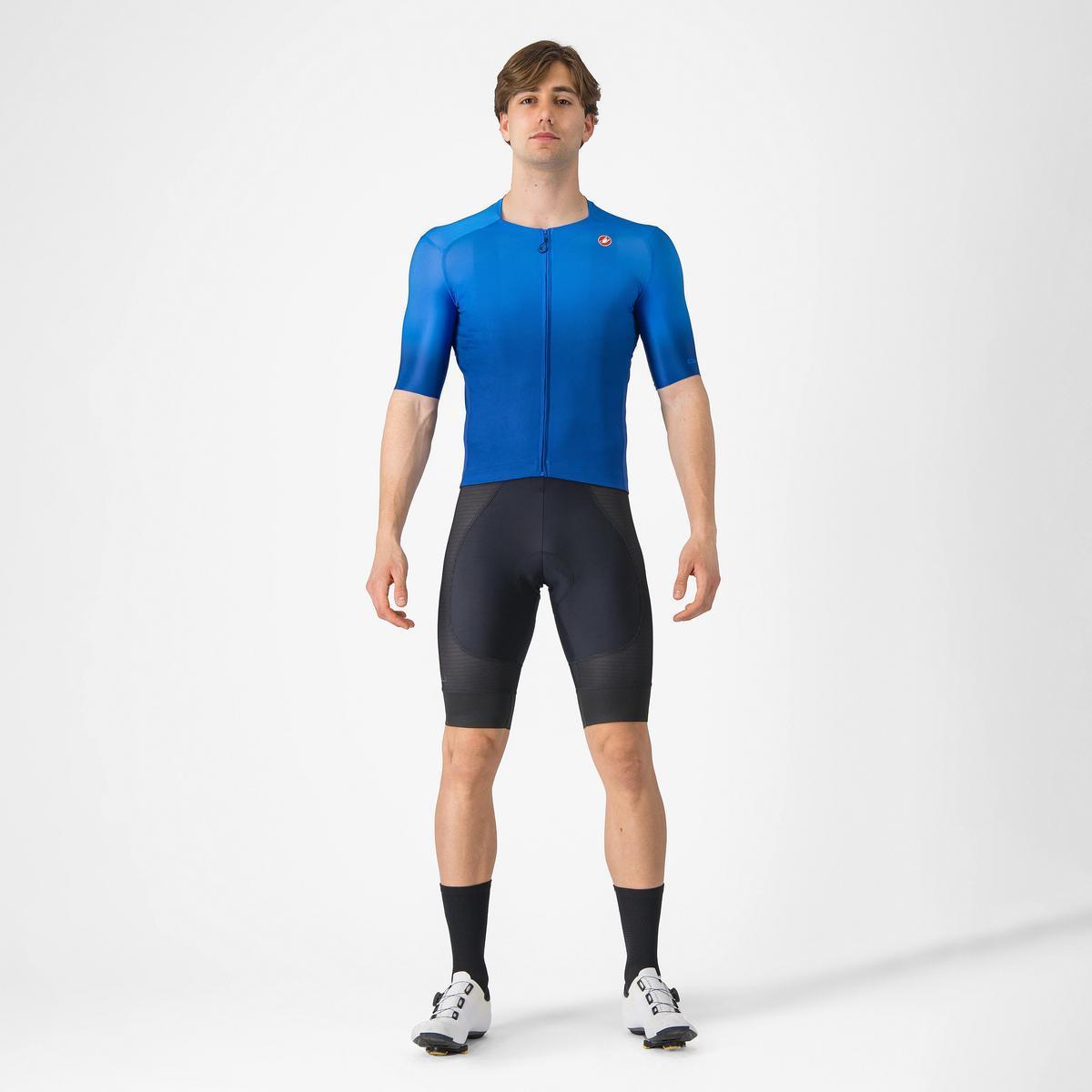 CASTELLI UPF JERSEY AZZURRO ITALIA