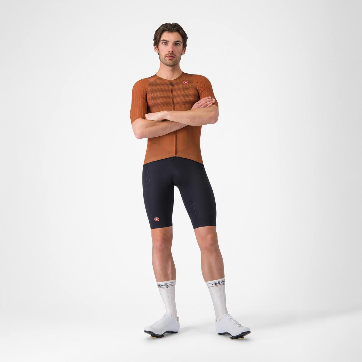 CASTELLI AERO RACE 8S JERSEY MOCHA