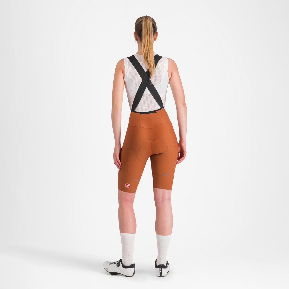 CASTELLI ESPRESSO WOMENS DT BIBSHORT MOCHA
