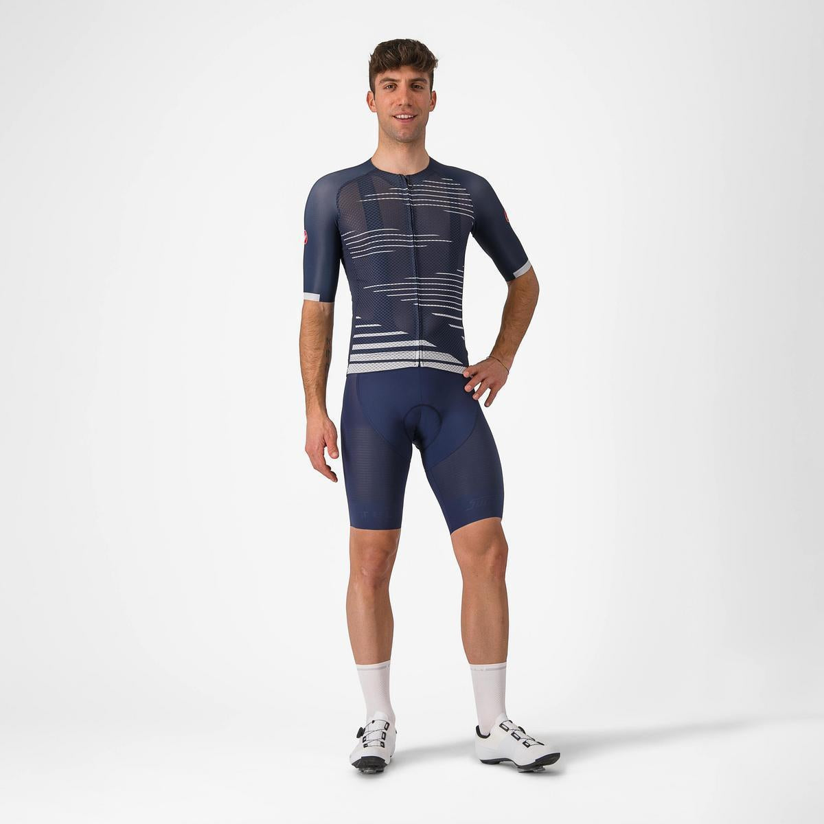 CASTELLI CLIMBER'S 4.0 JERSEY BELGIAN BLUE/SILVER GRAY