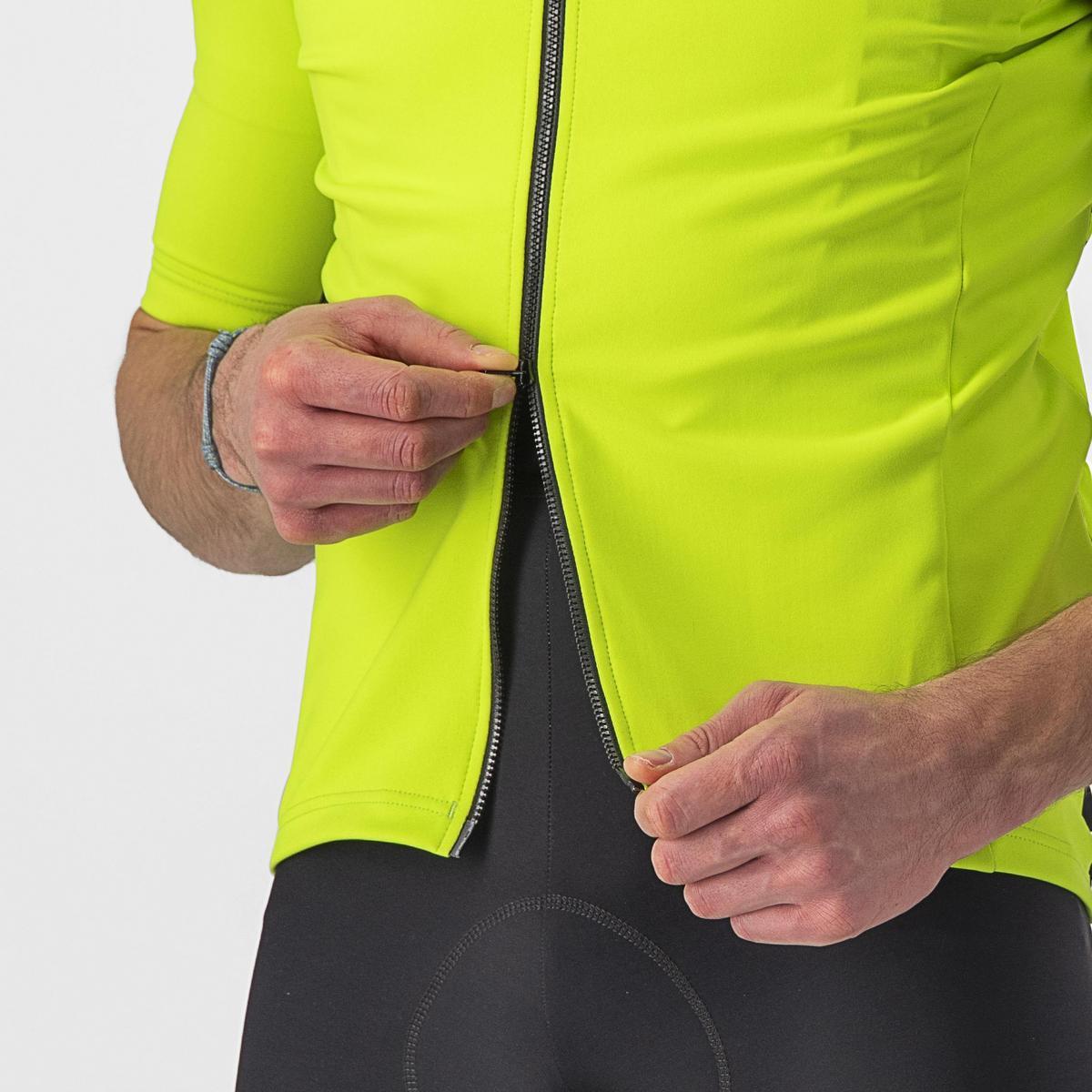 CASTELLI PERFETTO RoS 2 WIND JERSEY ELECTRIC LIME