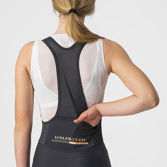 CASTELLI UNLIMITED WOMENS BIBSHORT BLACK