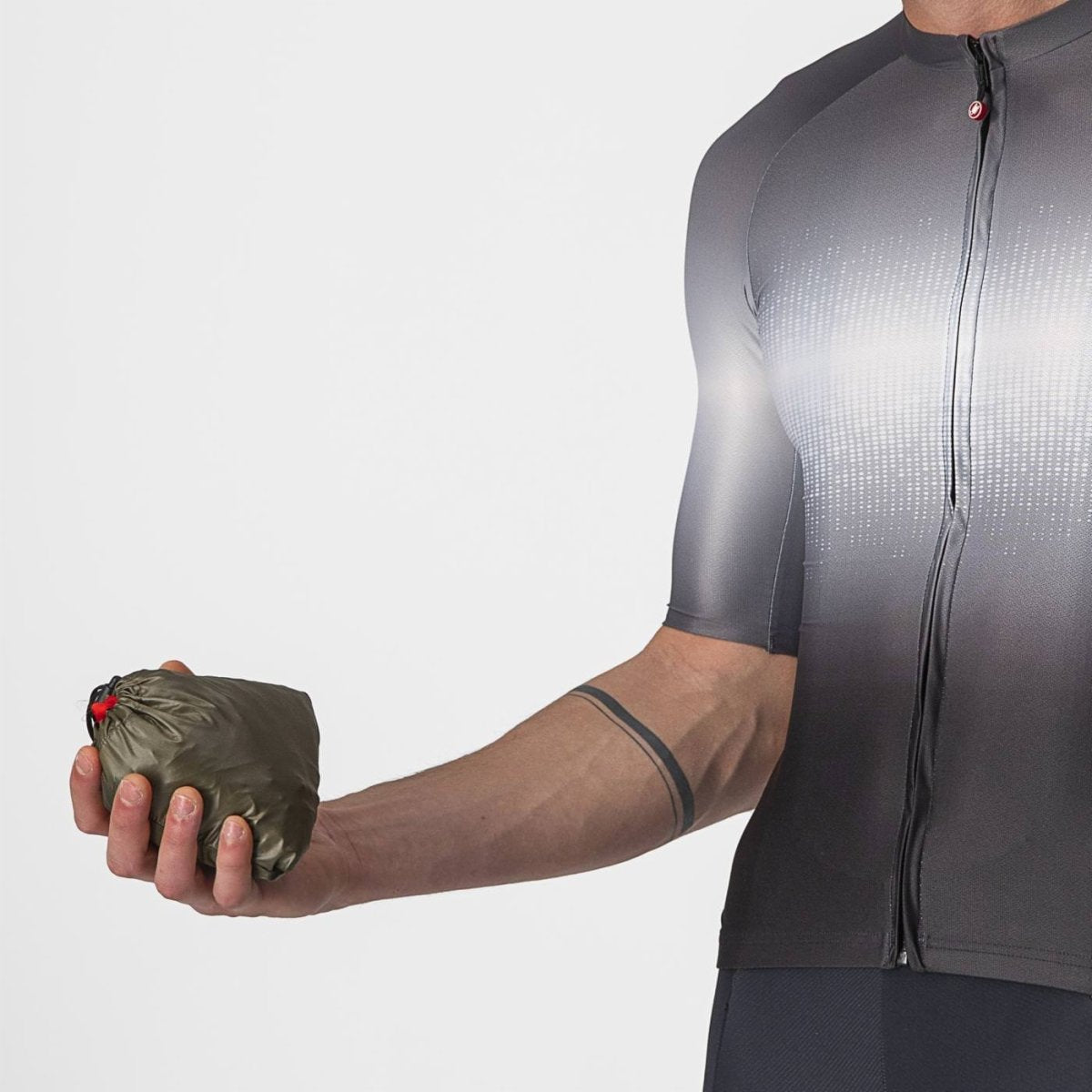 CASTELLI ARIA SHELL JACKET MOSS BROWN