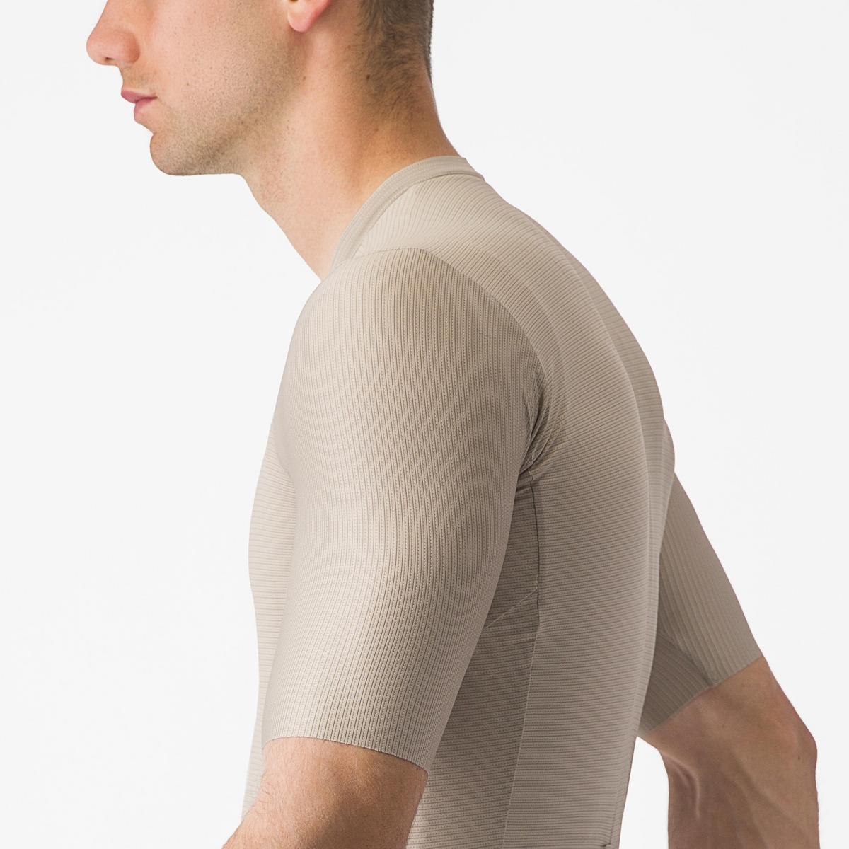 CASTELLI ESPRESSO JERSEY CLAY/BLACK