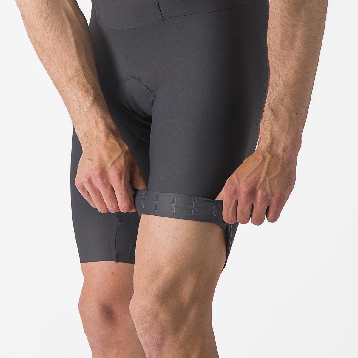 CASTELLI ESPRESSO BIBSHORT DARK GRAY