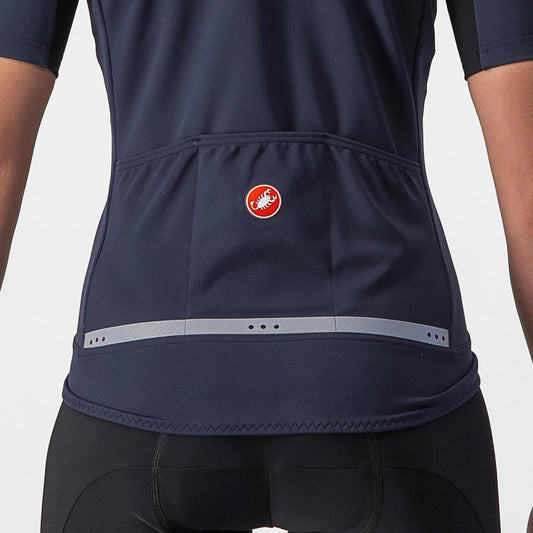 CASTELLI GABBA RoS 2 WOMENS SAVILE BLUE/SILVER REFLEX