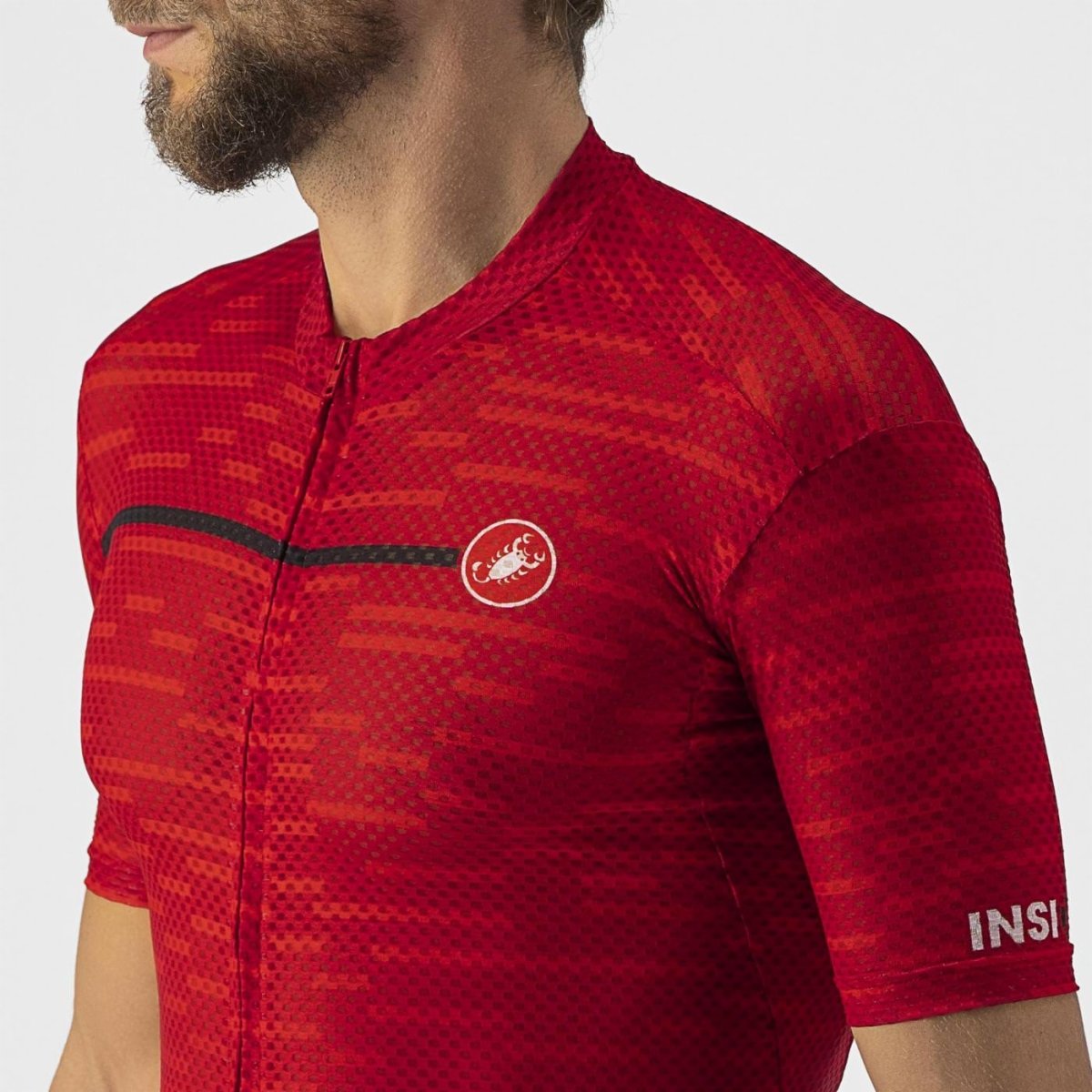 CASTELLI INSIDER JERSEY DARK RED