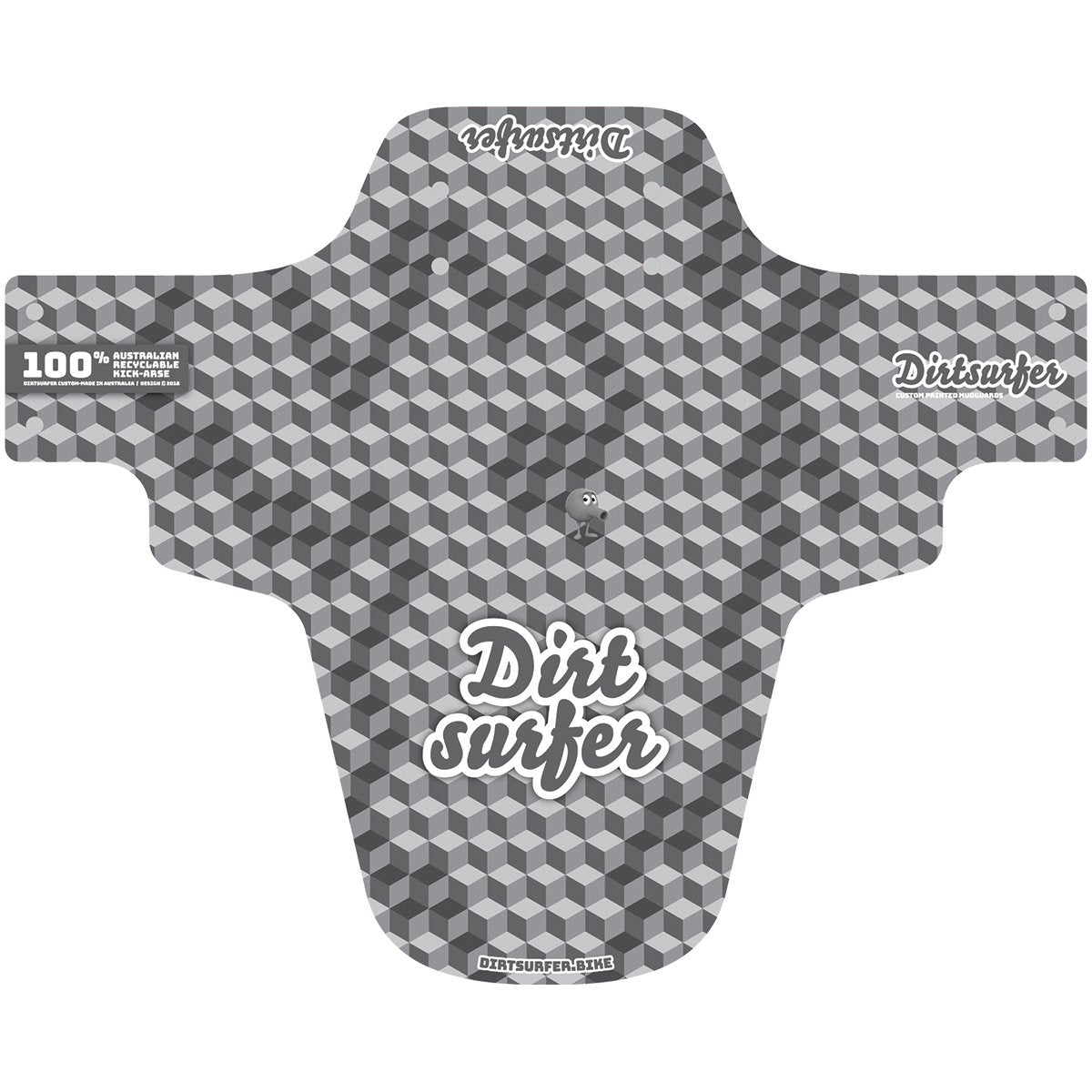 DIRTSURFER MUDGUARD - QBERT GREY