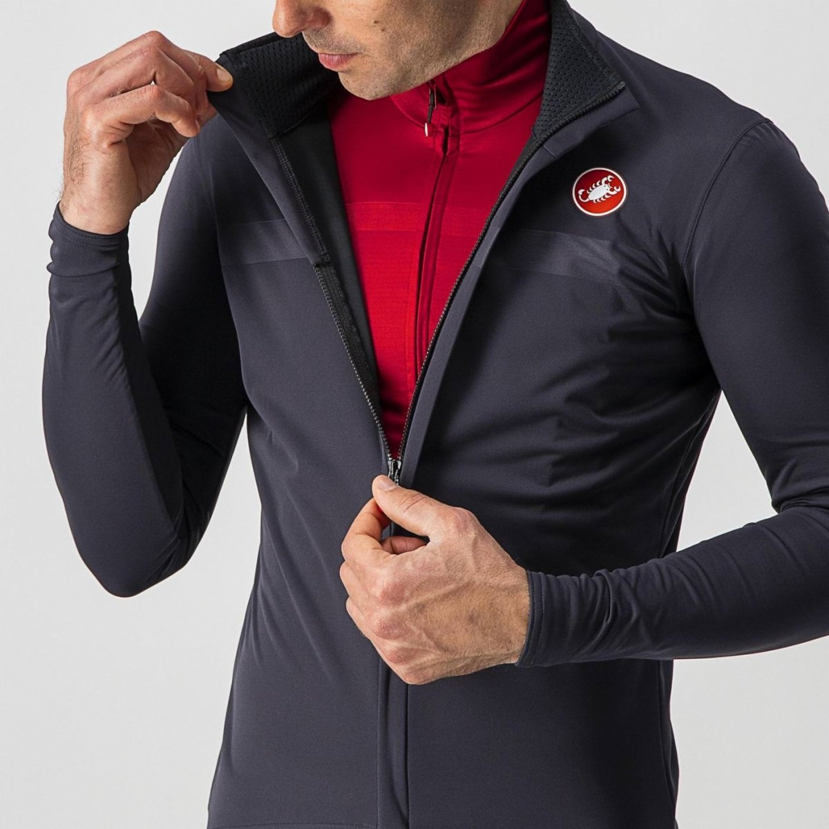 CASTELLI GOCCIA JACKET DARK GREY