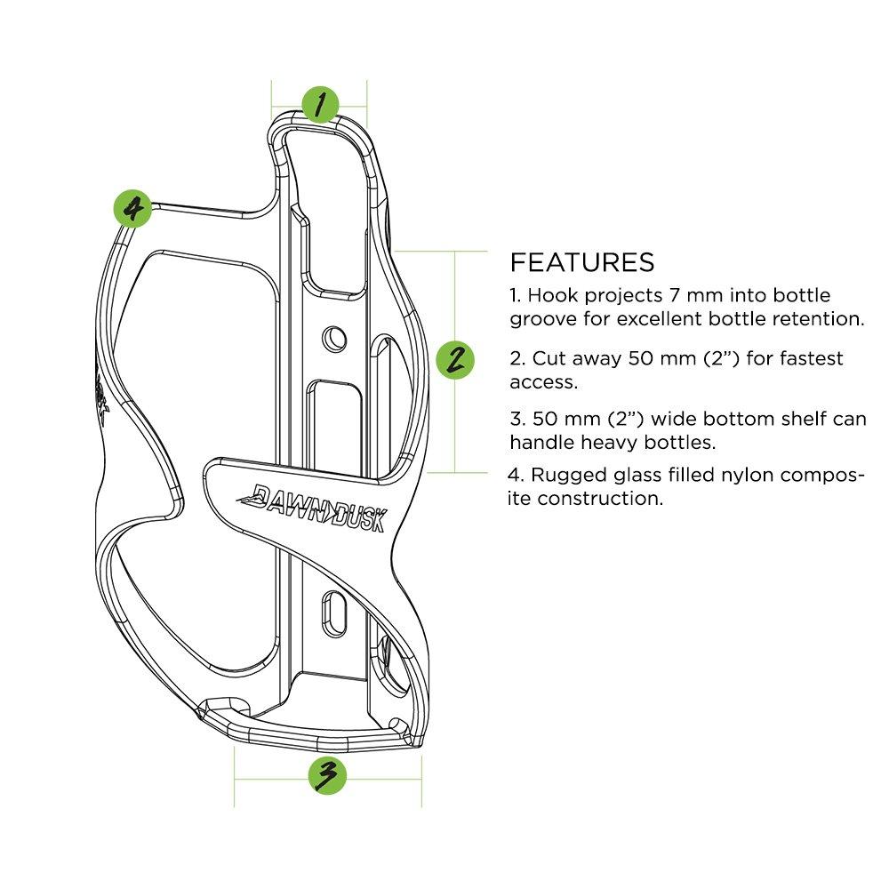 DAWN TO DUSK BOTTLE CAGE SIDEBURN 6 RIGHT
