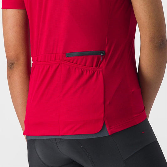 CASTELLI UNLIMITED SENTIERO 2 JERSEY DARK RED