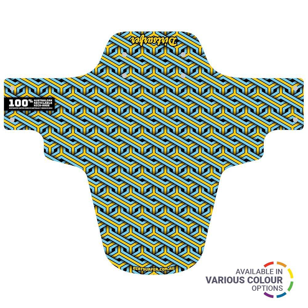 DIRTSURFER MUDGUARD - GEOWEAVE BLUE