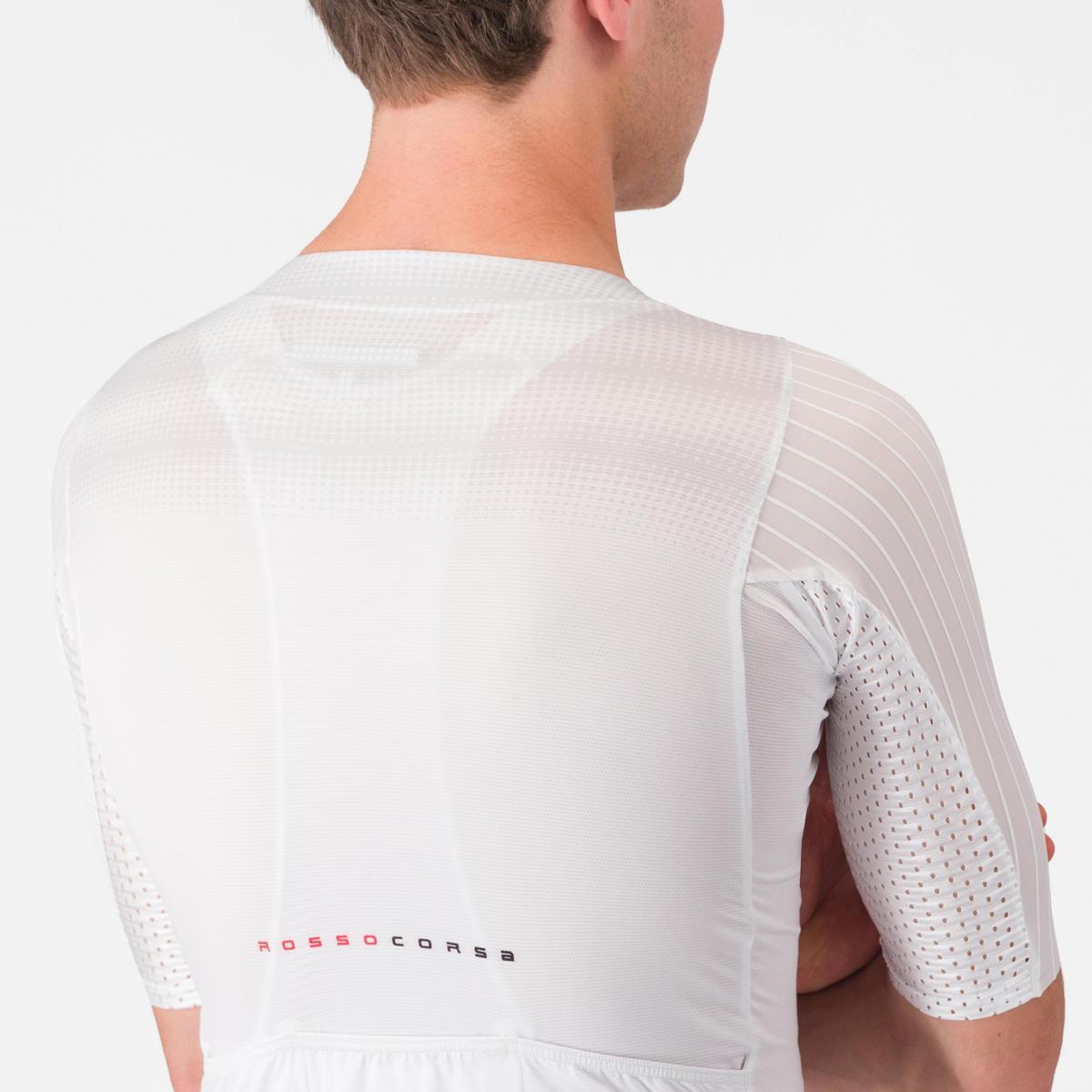 CASTELLI AERO RACE 8S JERSEY WHITE