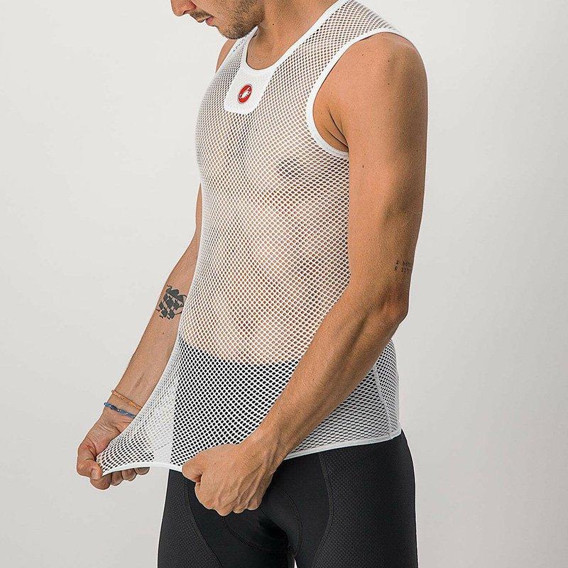 CASTELLI CORE MESH 3 SLEEVELESS WHITE