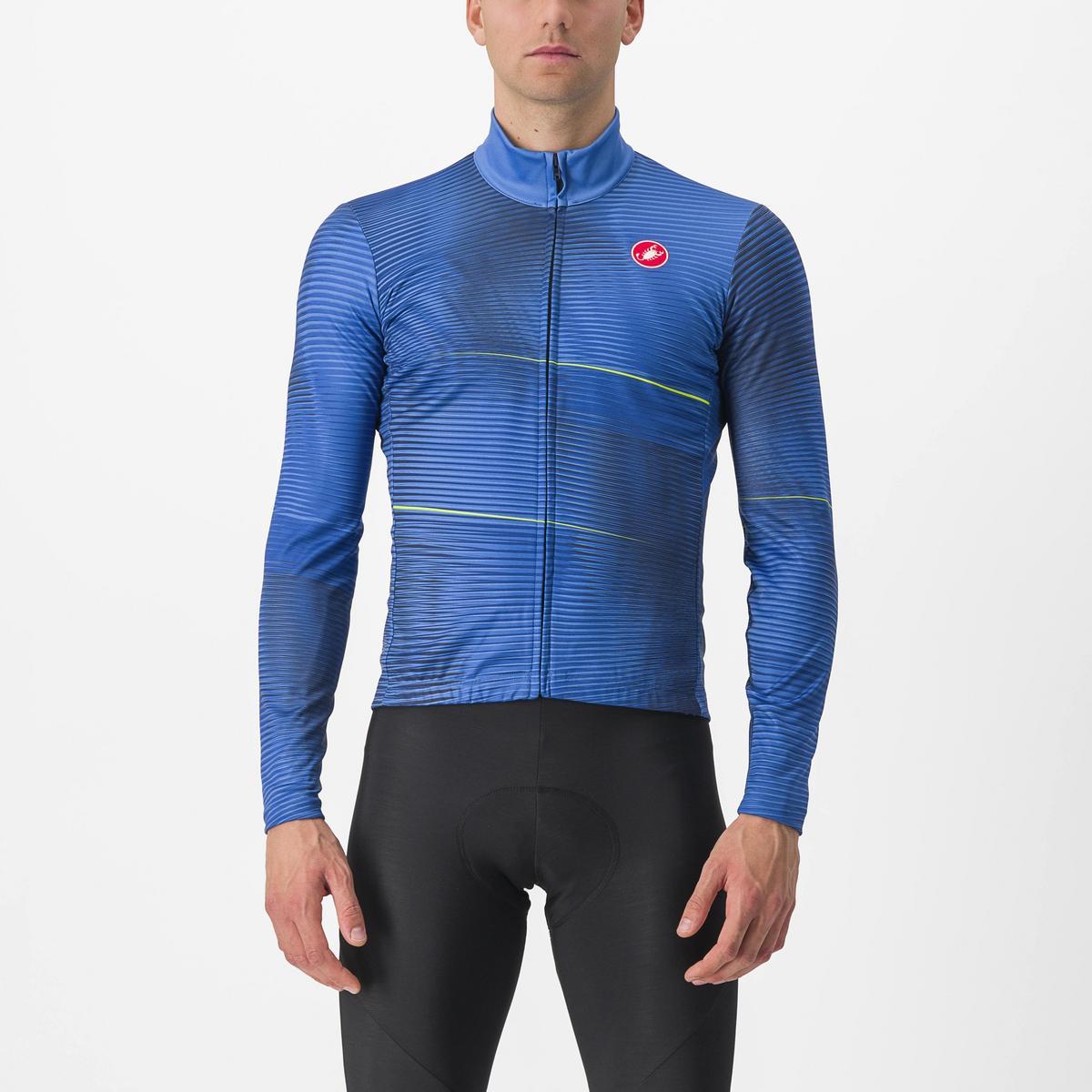 CASTELLI RAFFICA LS JERSEY MEDITERRANEAN BLUE