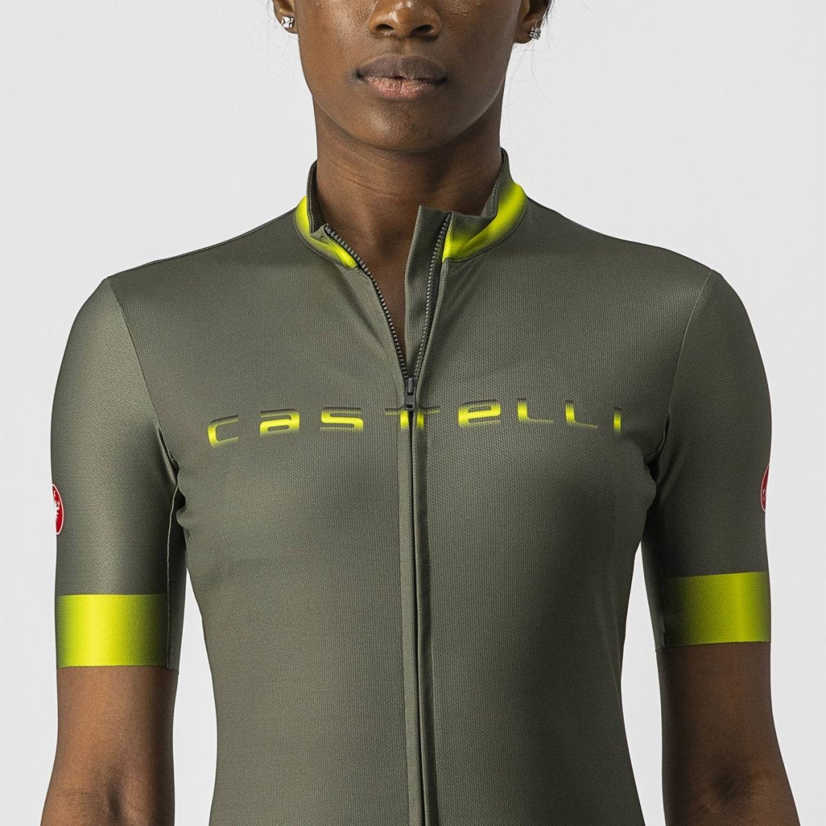 CASTELLI GRADIENT JERSEY MILITARY GREEN