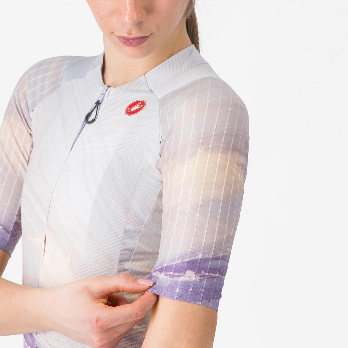 CASTELLI AERO PRO 8S W JERSEY MULTICOLOR PURPLE