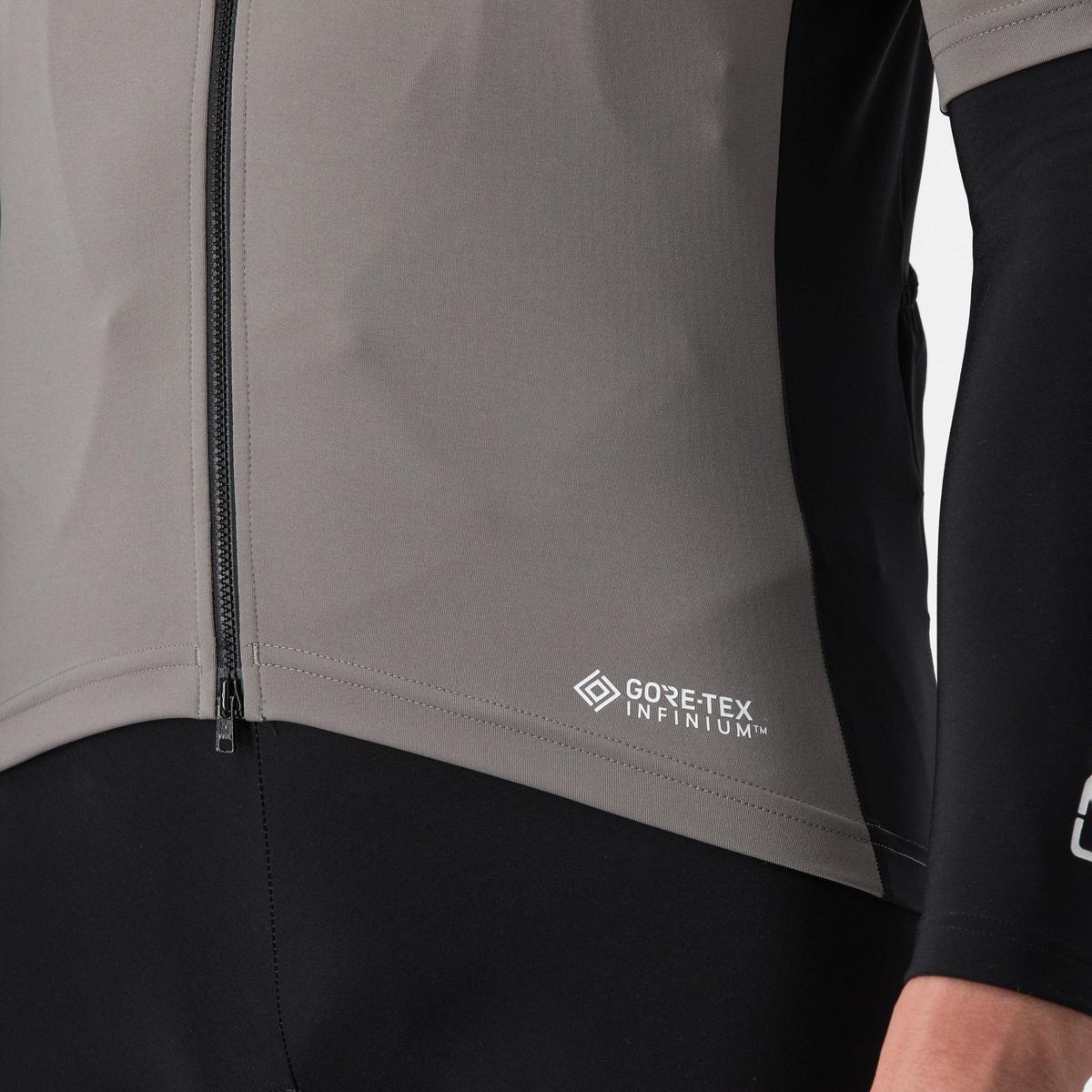 CASTELLI PERFETTO RoS 2 WIND JERSEY NICKEL GRAY