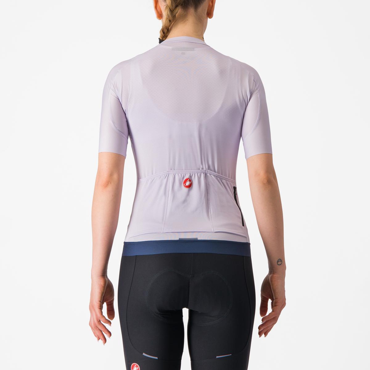 CASTELLI ESPRESSO W JERSEY PURPLE MIST/DARK NIGHT SHADE